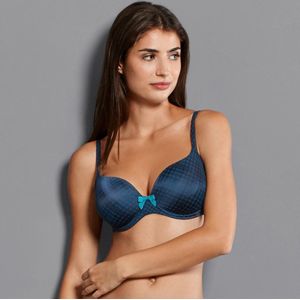 RosaFaia Beautyfull Caroline Voorgevormde Beugel Bh 5663 379 night blue - maat EU 80F / FR 95F