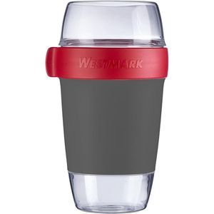 Lunchpot – praktische beker to go, ideaal voor eten zoals muesli, pap, soep en salade, geschikt voor magnetron en diepvriezer, 1150 ml, BPA-vrij