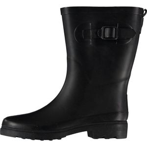 XQ Footwear - Regenlaarzen - Rubber laarzen - Dames - Festival - Rubber - zwart - Maat 39