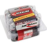 ANSMANN 20-box AA Alkaline Batterijen