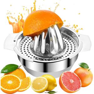 Handmatige Citruspers van Roestvrij Staal met Container