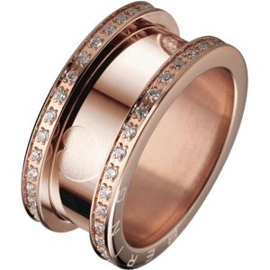 BERING - Buitenste ring - Dames - Arctische Symfonie - roségoudkleurig gepolijst - 523-37-X4 60 (19,0 mm Ø)