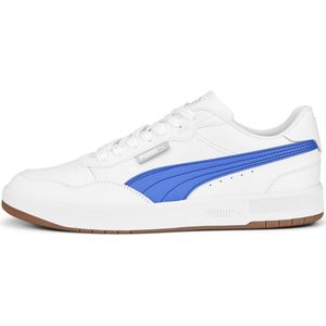 PUMA Court Ultra Lite Unisex Sneakers - White/RoyalSapphire/PlatinumGray - Maat 42.5