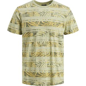 JACK&JONES - Maat M - JPRBLUDUST PLACEMENT STRIPE TEE Heren T-shirt