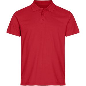 Clique Single Jersey Polo 028280 - Rood - 3XL