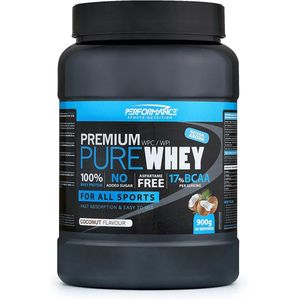Performance - Pure Whey (Cocos - 900 gram) - Whey Protein - Eiwitpoeder - Eiwitshake - Proteine poeder - 30 shakes