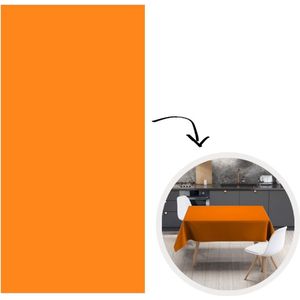 Tafelkleed - Tafellaken - 150x300 cm - Oranje - Seizoenen - Herfst - Kleur - Binnen en Buiten