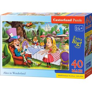 Castorland Legpuzzel Alice In Wonderland Junior Karton 40 Stukjes