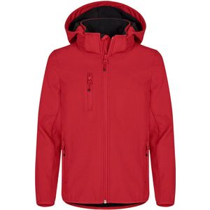 Clique Jas Softshell Jacket - Rood - Kinderen - Junior