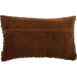 Smock kussen brons 30x50cm