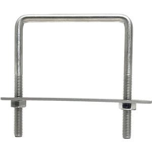 Nieuwe titel: 5 stuks roestvrijstalen U-bouten M6 met moeren en frameplaten voor vaste waterbuis (65 mm x 80 mm)