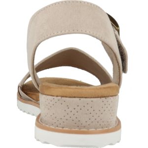 Bobs by Skechers Dessert Kiss dames sandaal - Taupe - Maat 38