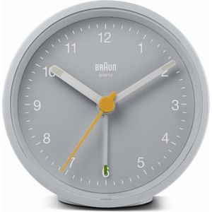 Braun BC12G - Wekker - Analoog - Stil uurwerk - Grijs