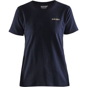 Blaklader 9412-1042 T-shirt dames Limited Edition 'Life is too short...' - Donker marineblauw - L