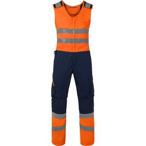 HAVEP Bodybroek High Vis 20453 - Marine/Fluo Oranje - 64