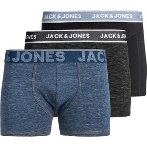 Jack & Jones 3P Denim Trunks Heren Boxershorts - Maat S