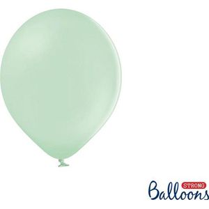 Ballonnen pistache pastel 8 stuks - 30 cm