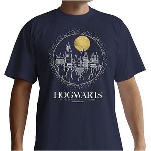 HARRY POTTER - Hogwarts - Men's T-Shirt - (L)