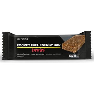 Body & Fit Rocket Fuel Bars - Energiereep - 1 doos (12 repen) - Berries