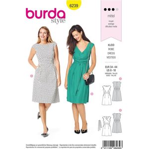 Burda Naaipatroon 6239 - Jurk in Variaties