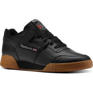 REEBOK CLASSICS Workout Plus Sneakers Heren - Black / Carbon / Classic Red / Reebok Royal / Gum - EU 39