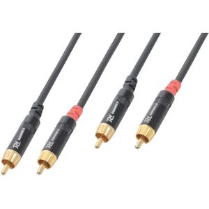 PD Connex RCA kabel 2x RCA Male - 2x RCA Male - 6m