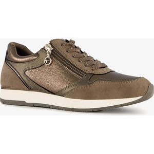 Tamaris dames sneakers bruin brons - Maat 40