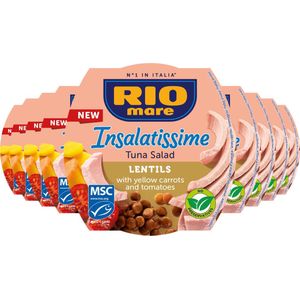 Rio Mare Insalatissime Linzen - 9 Stuks - Voordeelverpakking