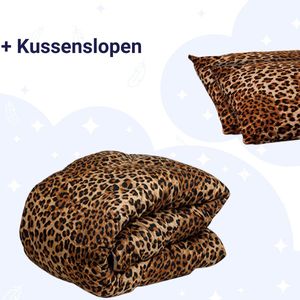 Zelesta� Wonderbed Jaguar Skin 160x220cm - Dekbed zonder overtrek - 30 dagen proefslapen - Wasbaar hoesloos dekbed - Bedrukt dekbed - Dekbed met print - All Year Winterdekbed & Zomerdekbed