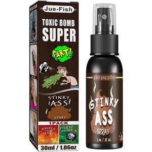Fart Spray - Stink Spray - Poep Spray - Fart Bom - Scheet Spray - Stink Bom - 30 ML - Prank - 1 Pack