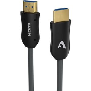 Avinity Optische, actieve HDMI™-kabel, ultradun, st. - st., verguld, 20m
