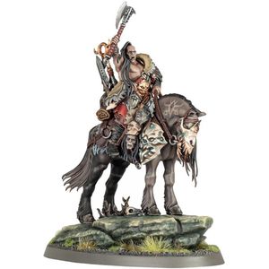 Slaves to Darkness Darkoath Chieftain on Warsteed