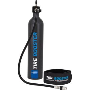 Schwalbe - Tire Booster Tubeless Fietspomp Inclusief Montage Riem