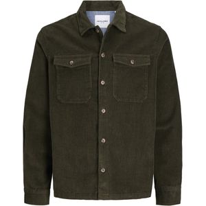 JACK&JONES JJEEDDIE CORDUROY OVERSHIRT LS SN Heren Overhemd - Maat XL