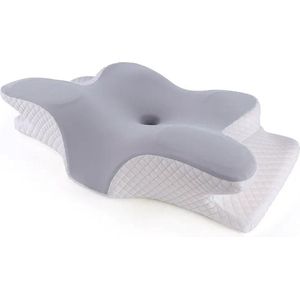 Clixify Traagschuim Kussen - Memory foam kussen - Vlinder Slaap Memory Nek Kussen - Langzaam Rebound Comfortabel - Traagschuim - Slaap Kussen - Cervicale Orthopedische Nek Massage Bed Kussen