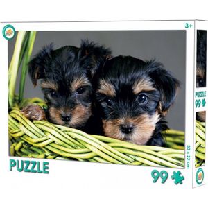 Hondjes puzzel - Cadeautjes onder 15 euro - 99 stuks - 33 x 22 cm - Gratis Verzonden