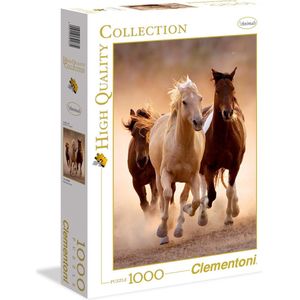 Clementoni Puzzel Paarden (1000st) - Running Horses
