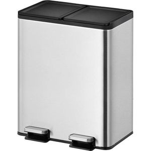 EKO Essential 2 Pedaalemmer 20+20L - Mat RVS