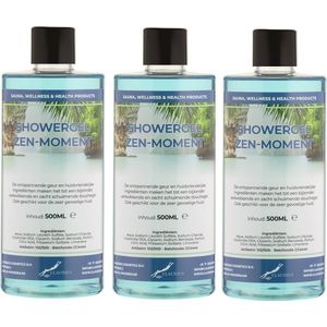 Douchegel Zen Moment 500 ml - set van 3 stuks - Showergel