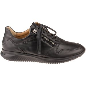 Hartjes 162.1105/99 Sneakers - Leer - Dames - Zwart - Maat 9