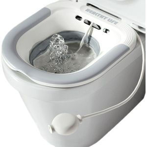 Toiletverhoger - Verhoger van WC - 10CM Verhoging - Toiletbril Lifter - Hulpmiddel Senioren - Grijs