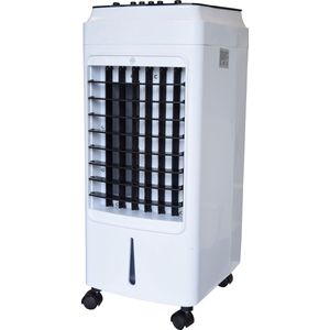 Aircooler 4 liter - LWCF-002A - luchtbevochtiger, ventilator + 2 ijspacks - verkoeling, airco