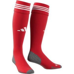 Adidas Adisock 23 Voetbalkousen - Wit / Vivid Red | Maat: 37-39