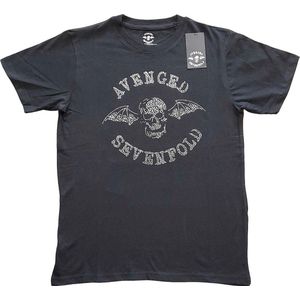 Avenged Sevenfold - Deathbat Heren T-shirt - S - Zwart