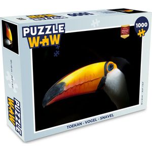 Puzzel Toekan - Vogel - Snavel - Legpuzzel - Puzzel 1000 stukjes volwassenen