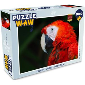 Puzzel Dieren - Vogel - Papegaai - Legpuzzel - Puzzel 1000 stukjes volwassenen
