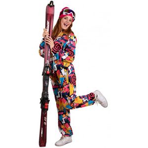 Ski overall Vrouw Carnaval | Multicolor | Apresski | Maat L=M