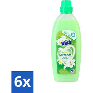 At Home - Wash - Wasverzachter - Joyful Summer - 20 Wasbeurten - Voordeelverpakking - 6 stuks