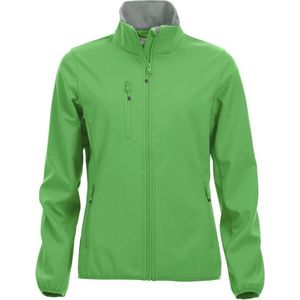 Clique Basic Softshell Jas Dames Appelgroen maat XS