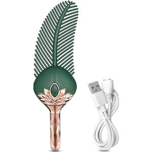 Sensuele vibratie Veer - Heerlijk zacht - Extreem genot - Vibrator - USB Oplaadbaar - Waterdicht - Mooi design